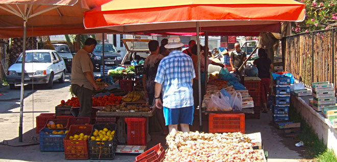 Koroni market